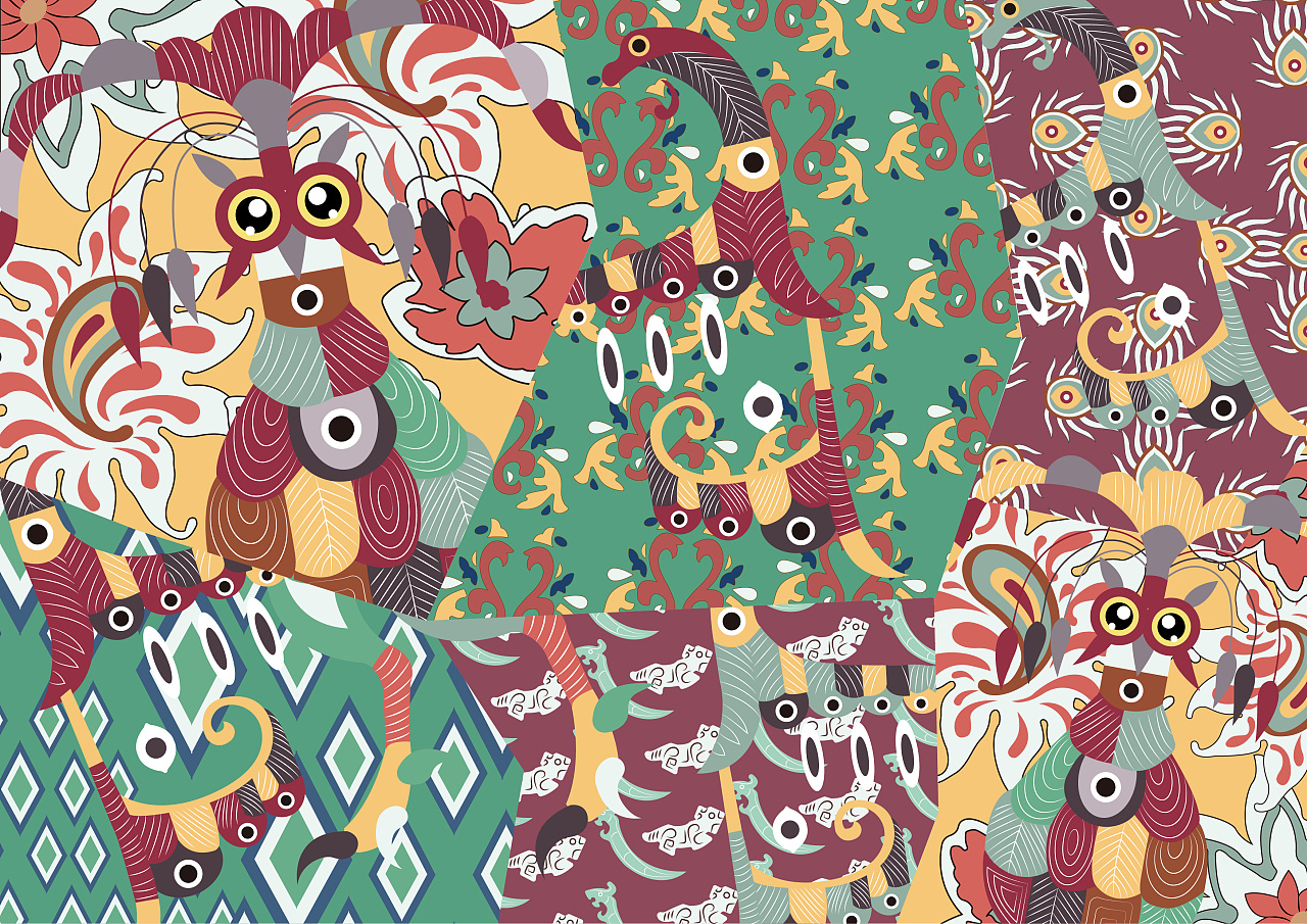 有凤来仪楚凤纹饰图形设计与应用