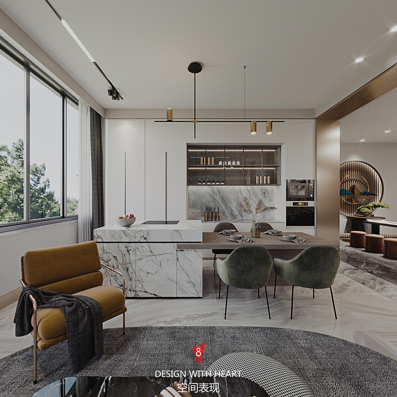 V8空间表现 | 混搭办公室赏析