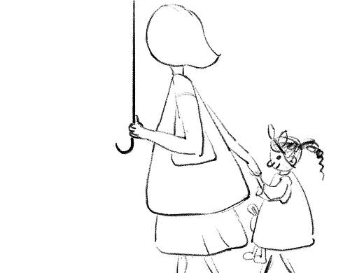 为爱奔忙-1（个人主页-ZMzY2MTE0MTI=） - 单幅漫画 - 站酷设计师艾米哩静原创素材 - 站酷ZCOOL