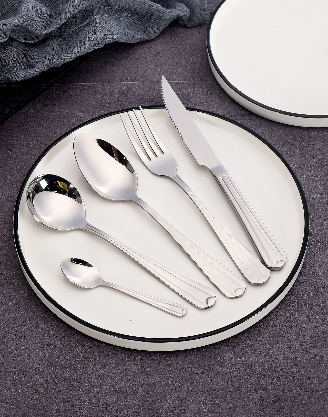 不锈钢西餐具套装