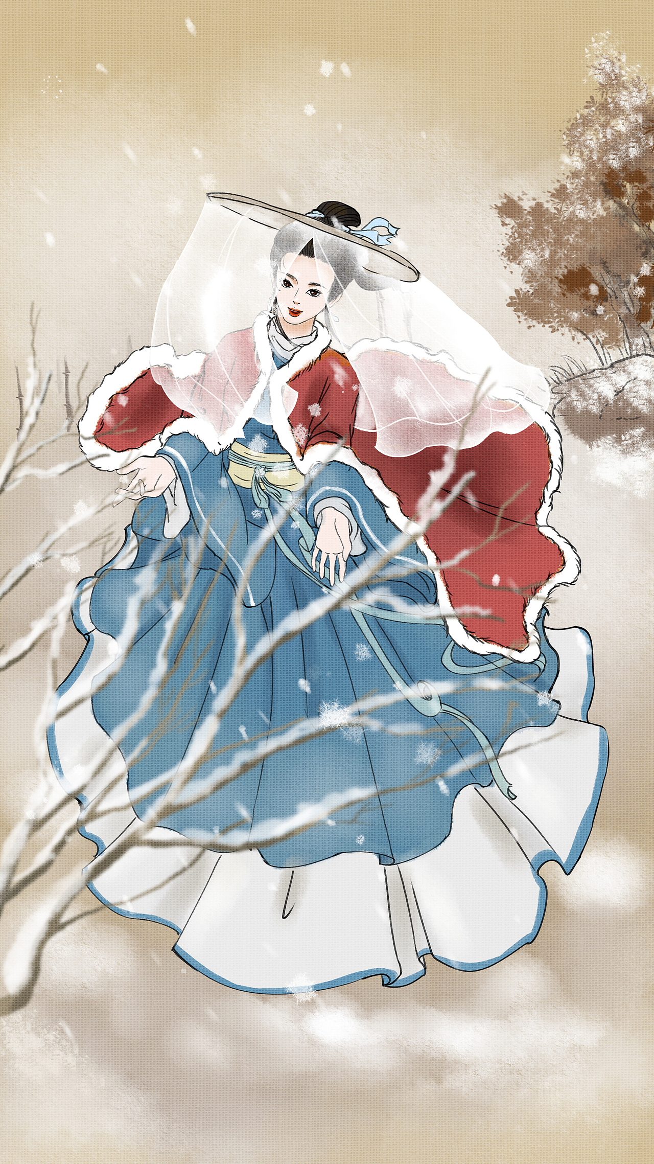 一些古代女子的想象