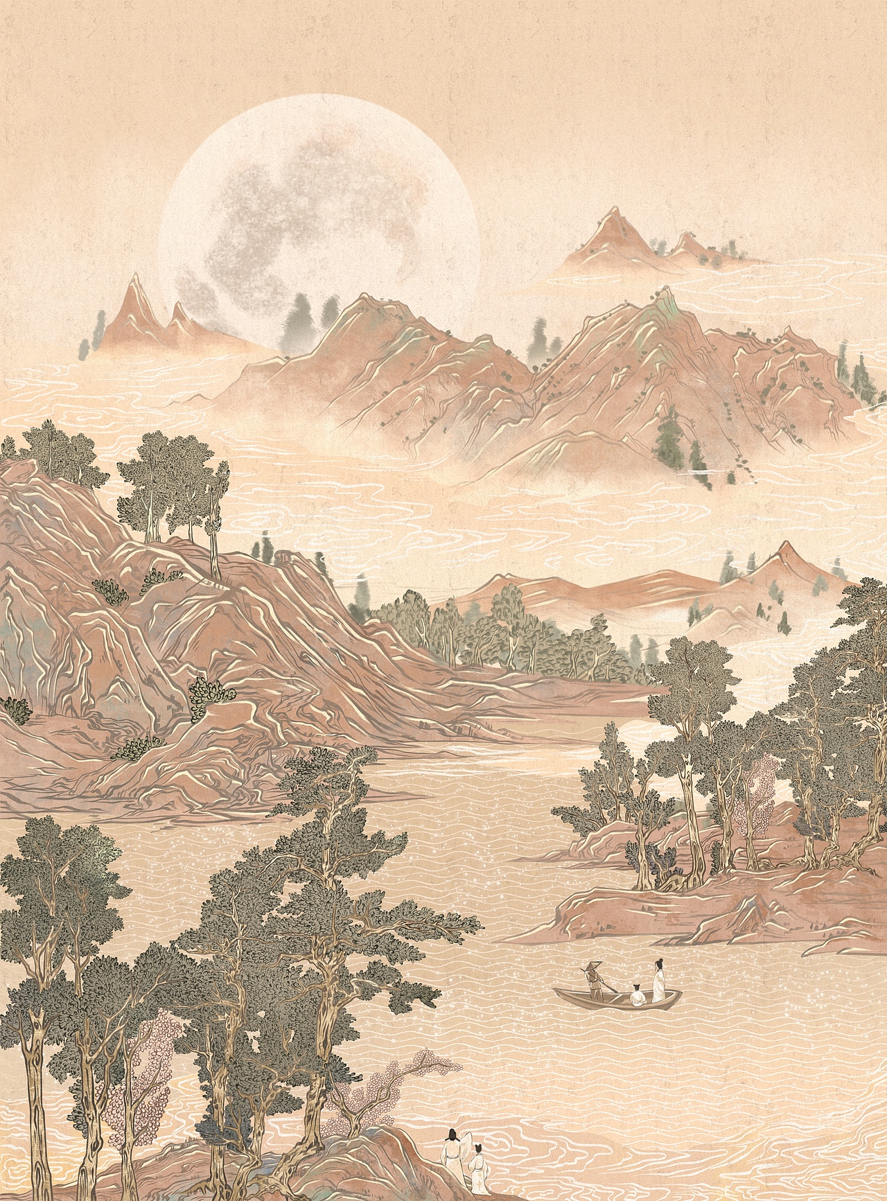中秋合集🥮（图ZMjcwNjE0MDg4） - 商业插画 - 站酷设计师山也拾墨原创素材 - 站酷ZCOOL