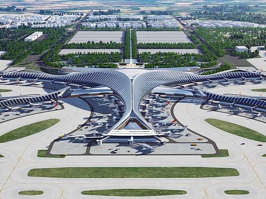 机场数字孪生 大数据可视化 虚拟现实 元宇宙 虚幻引擎