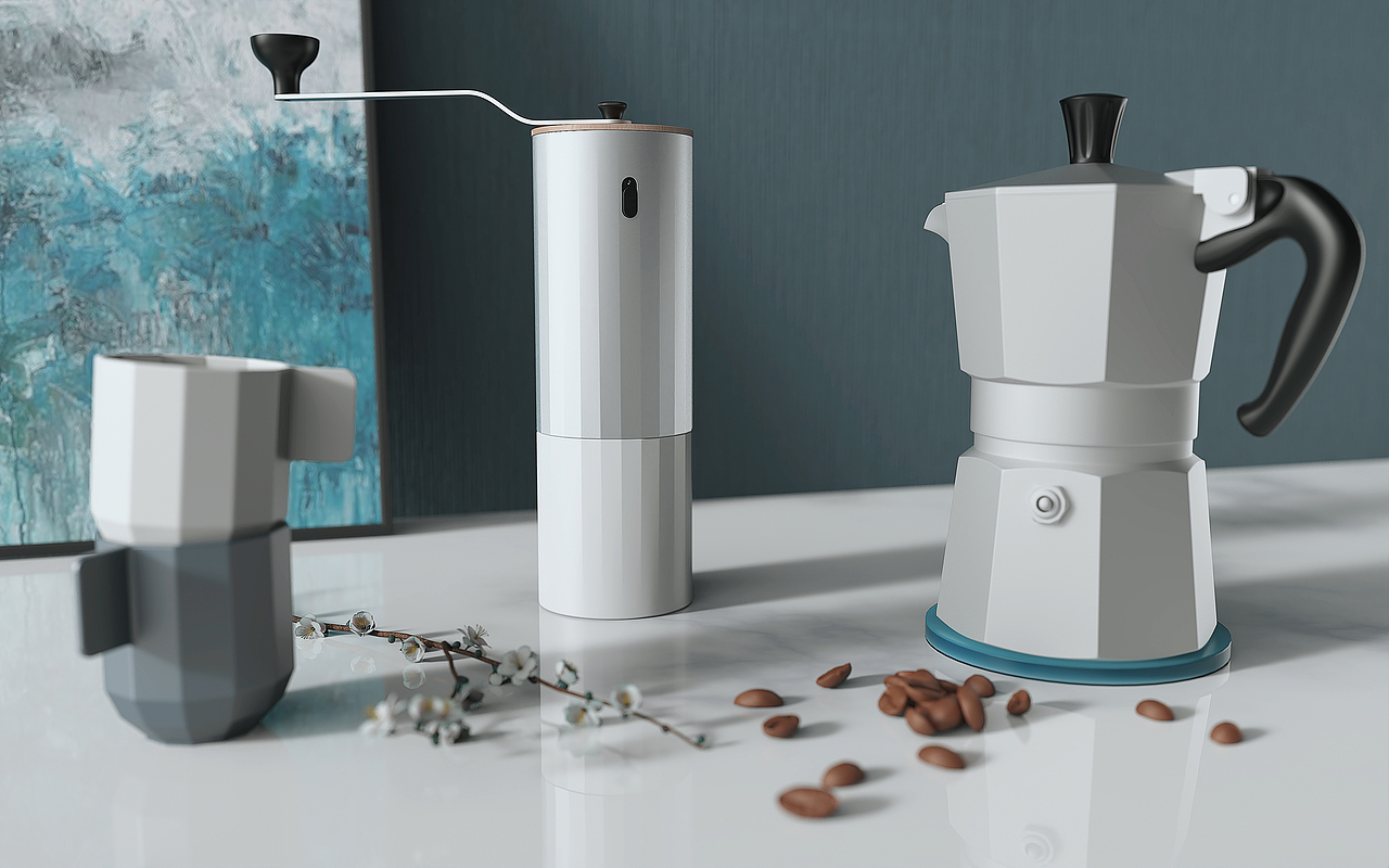 磨豆器 | 感官設(shè)計(jì)（圖ZMjAzMzY1NTQ4） - 生活用品 - 站酷設(shè)計(jì)師晚飯不能吃太飽原創(chuàng)素材 - 站酷ZCOOL