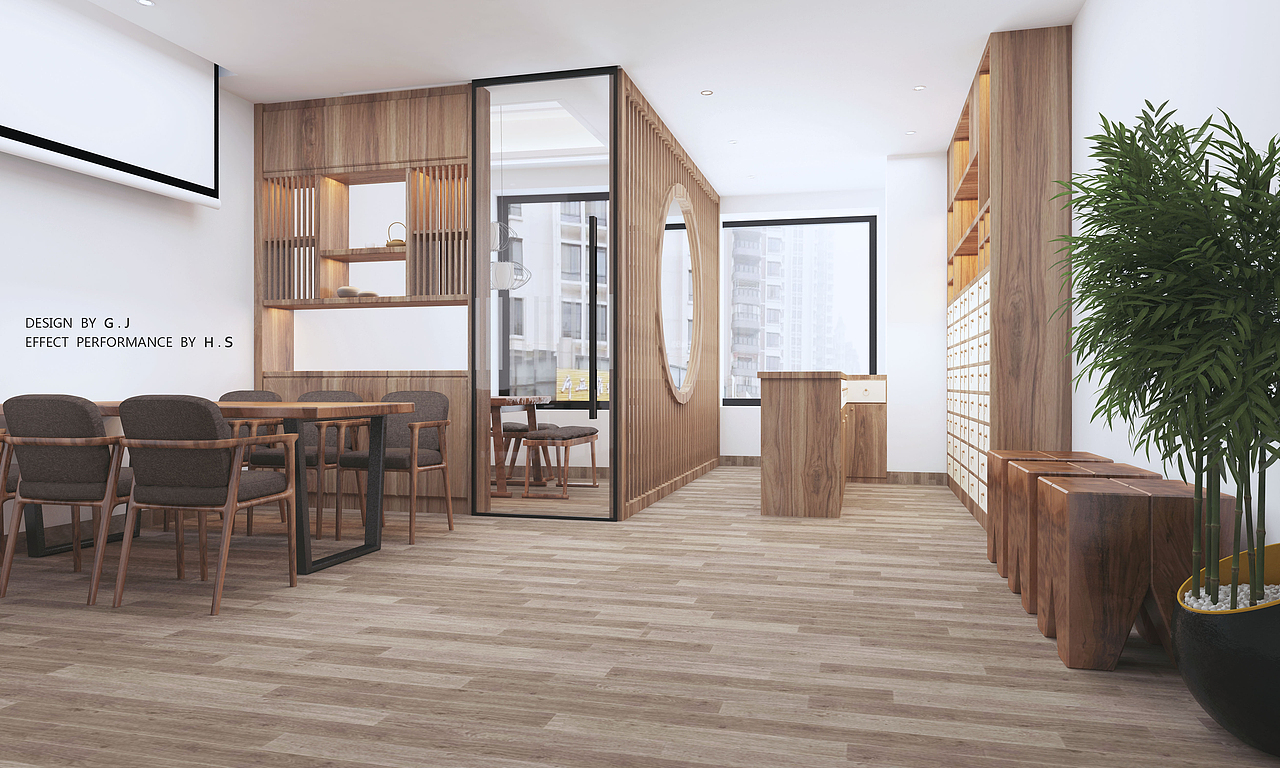 “上-中医,下-凉茶”