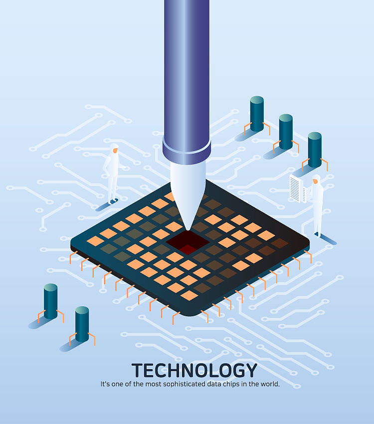 2.5d科技医疗机器人大数据人工智能插画海报设计素材（图ZMTc5OTAwNzE2） - 其他 - 站酷设计师立体插画爱好者原创素材 - 站酷ZCOOL