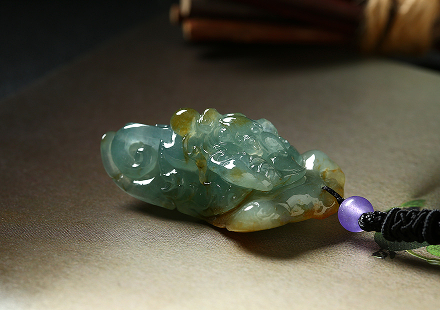 翡翠摄影——招财双彩貔貅（图ZMTcwMTg2MDYw） - 产品摄影 - 站酷设计师聚翠光廊原创素材 - 站酷ZCOOL