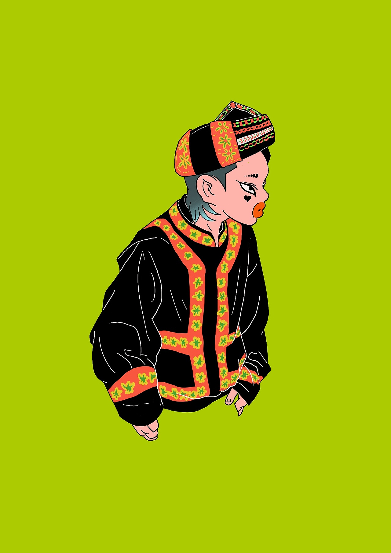 壮族服饰元素