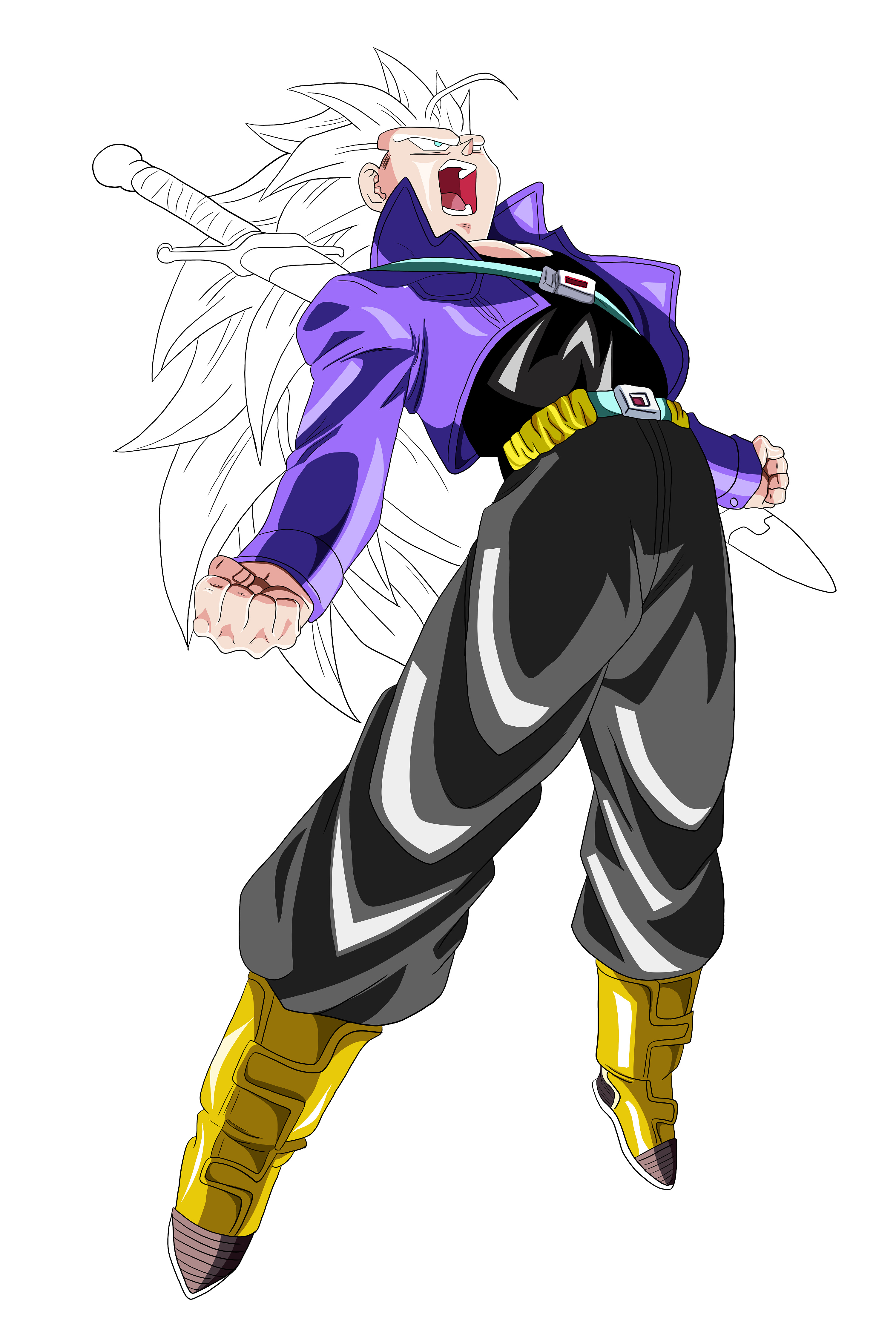 【板绘】超三特兰克斯