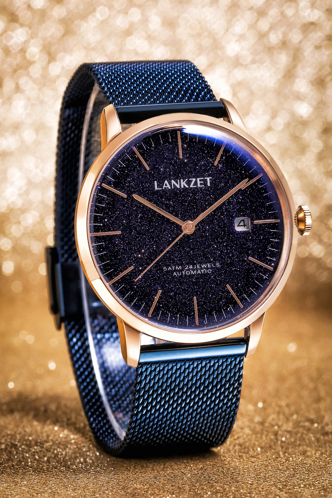 蓝砂石手表的图片和视频