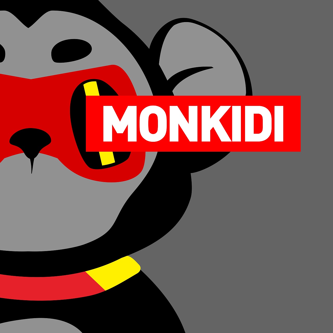 monkidi潮玩|插画|商业插画|小咕噜是画画宝宝