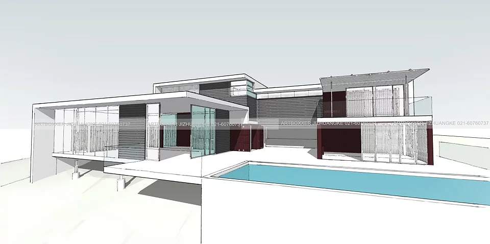 集装箱家庭式住宅/集装箱独栋民宿设计方案_上海集装客（图ZMTk3ODYzMzM2） - 建筑设计 - 站酷设计师集装客原创素材 - 站酷ZCOOL