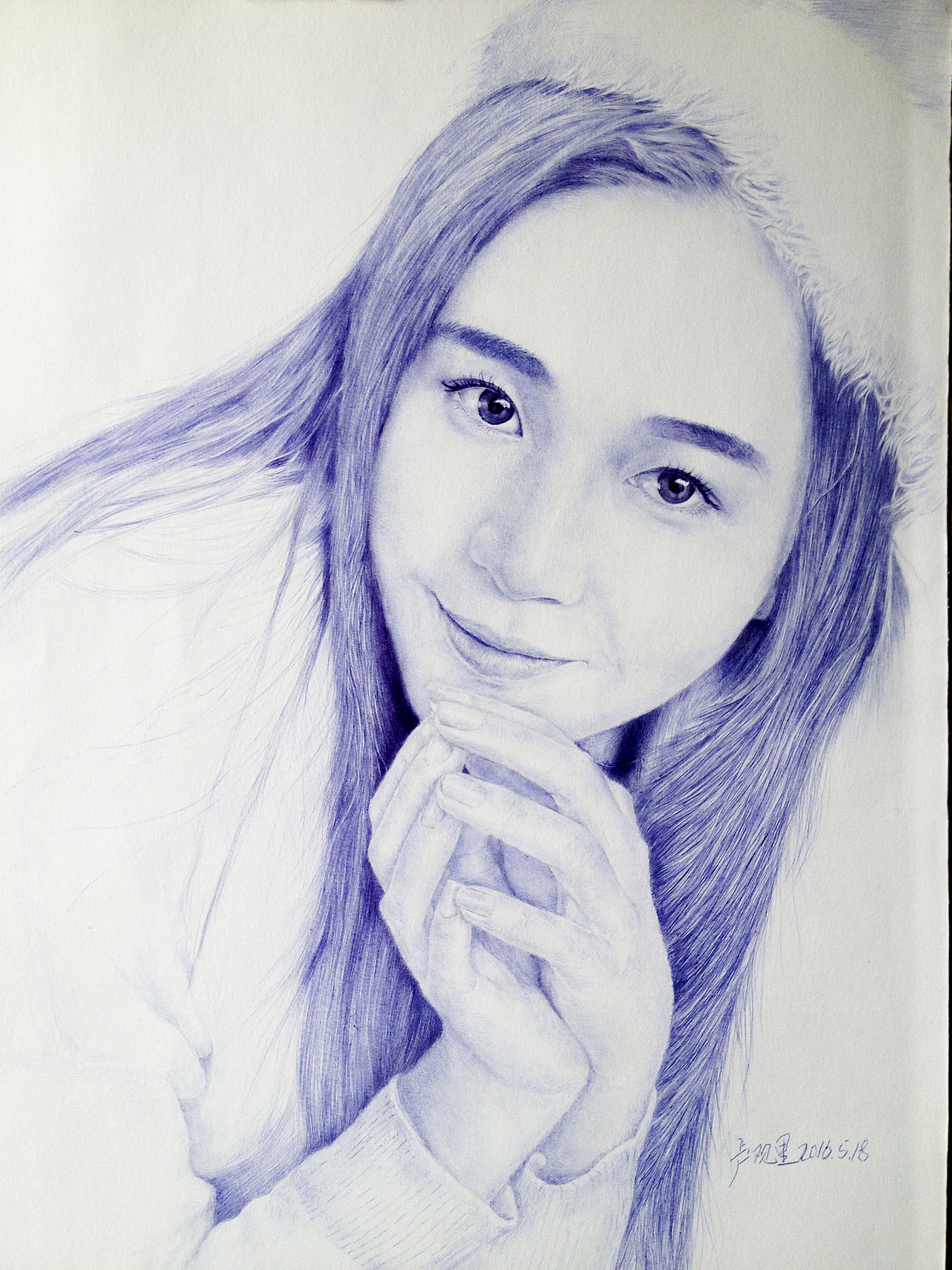 《blue》（图ZMTAzMzM3NjI4） - 艺术插画 - 站酷设计师Blake阿li原创素材 - 站酷ZCOOL