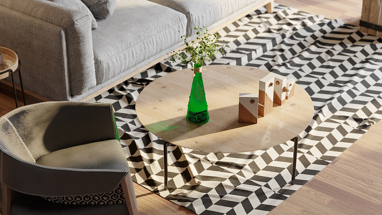 C4D&OC室内渲染总结