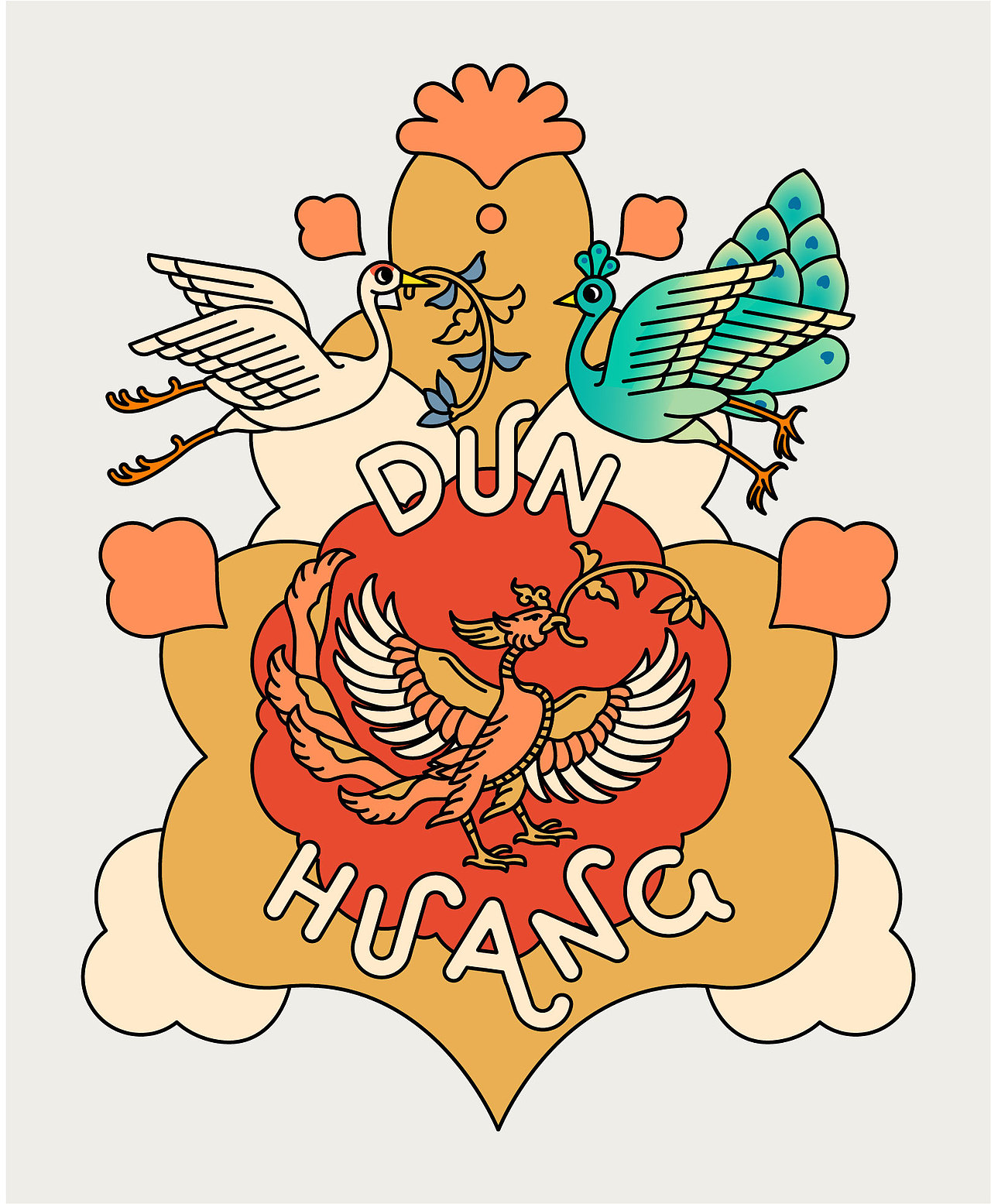 敦煌—众生万象(图ZMjU4NDg0ODg0) - 图案 - 站酷设计师陈乐哎原创素材 - 站酷ZCOOL