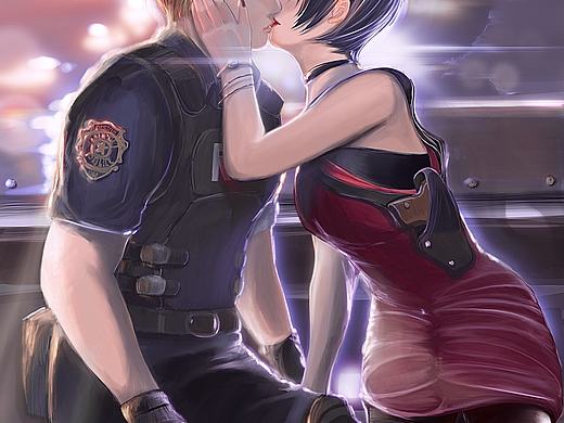 re2 人物厚涂
