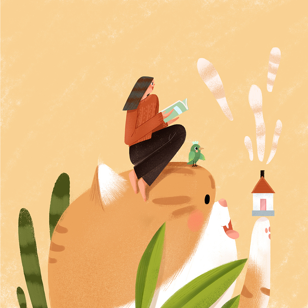 与猫有关（图ZMjg5NDMzMDcy） - 商业插画 - 站酷设计师小八007原创素材 - 站酷ZCOOL