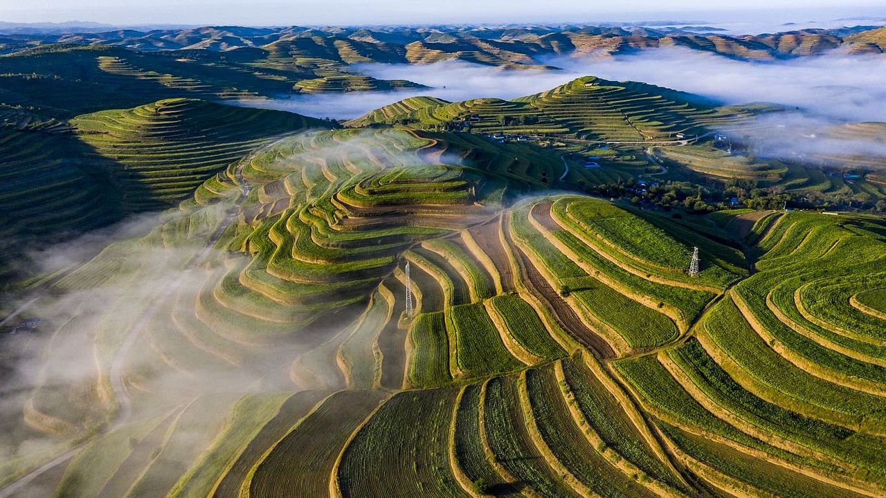 醉美旱塬梯田