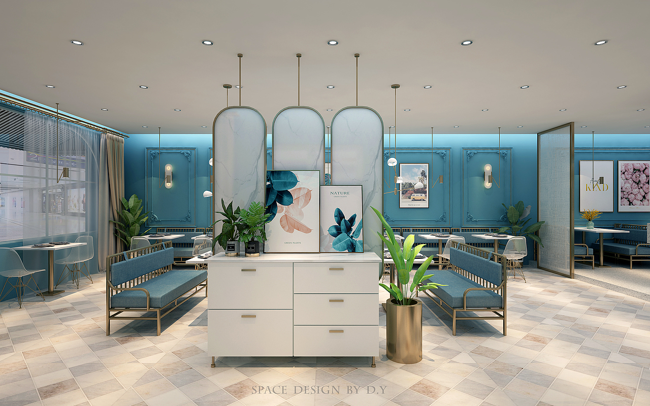 轻奢简欧西餐厅