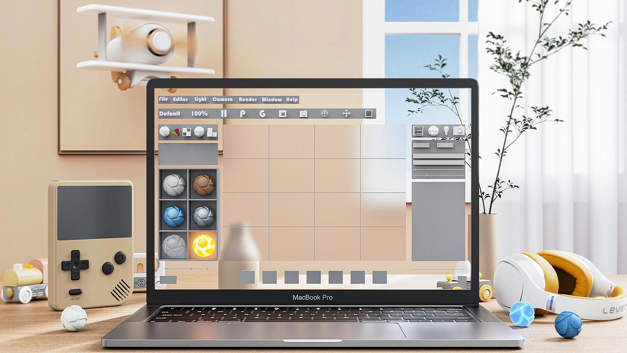 【 Rendering _ Keyshot+OC 】（图ZMjgwODUyNzE2） - 场景 - 站酷设计师拾月_原创素材 - 站酷ZCOOL
