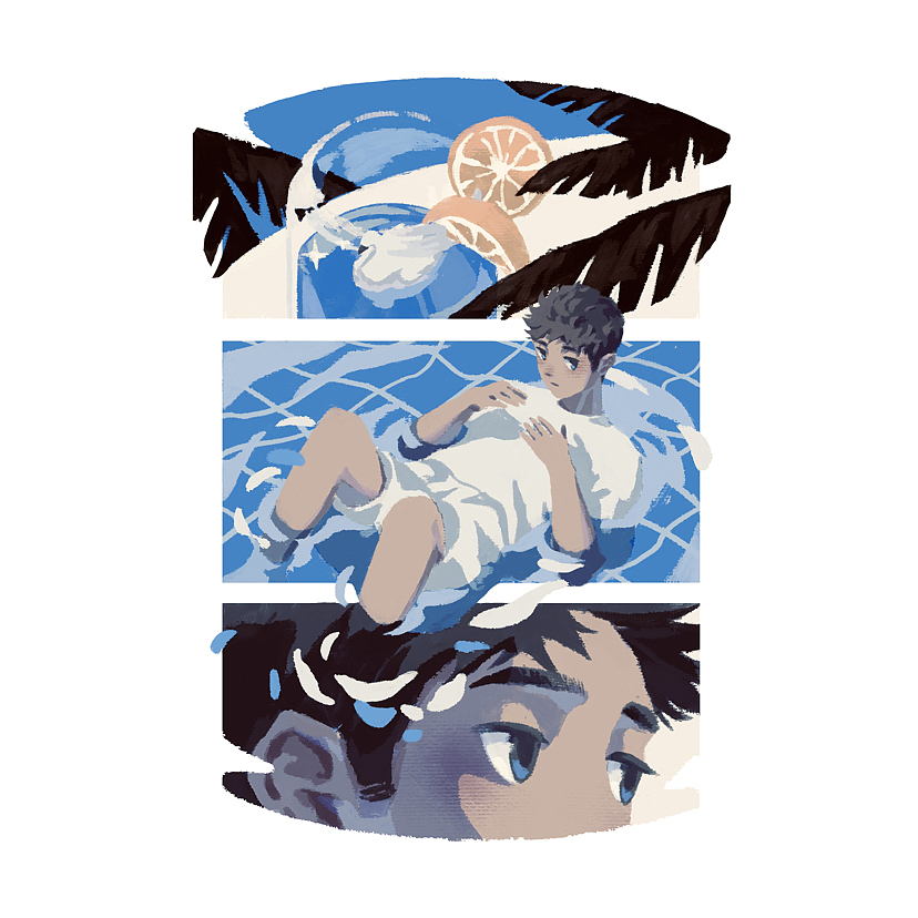 分镜插画合集🚢我们都被困在这寂寞夜晚（图ZMzMwMzEzMzA4） - 创作习作 - 站酷设计师阿竹uzoo原创素材 - 站酷ZCOOL