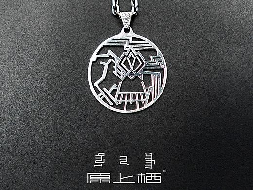 《风马》原创纯银风马造型挂坠