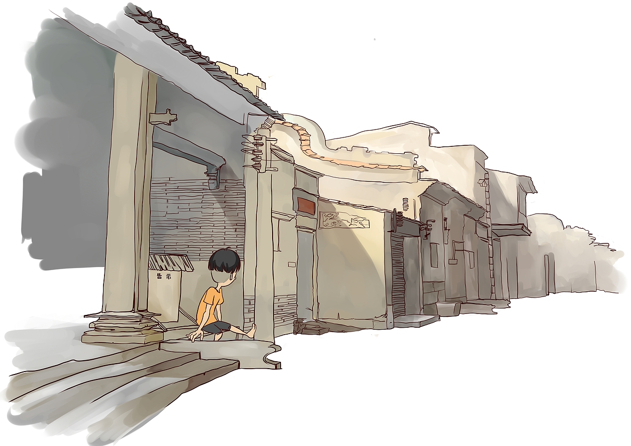 沙湾印记插画部分