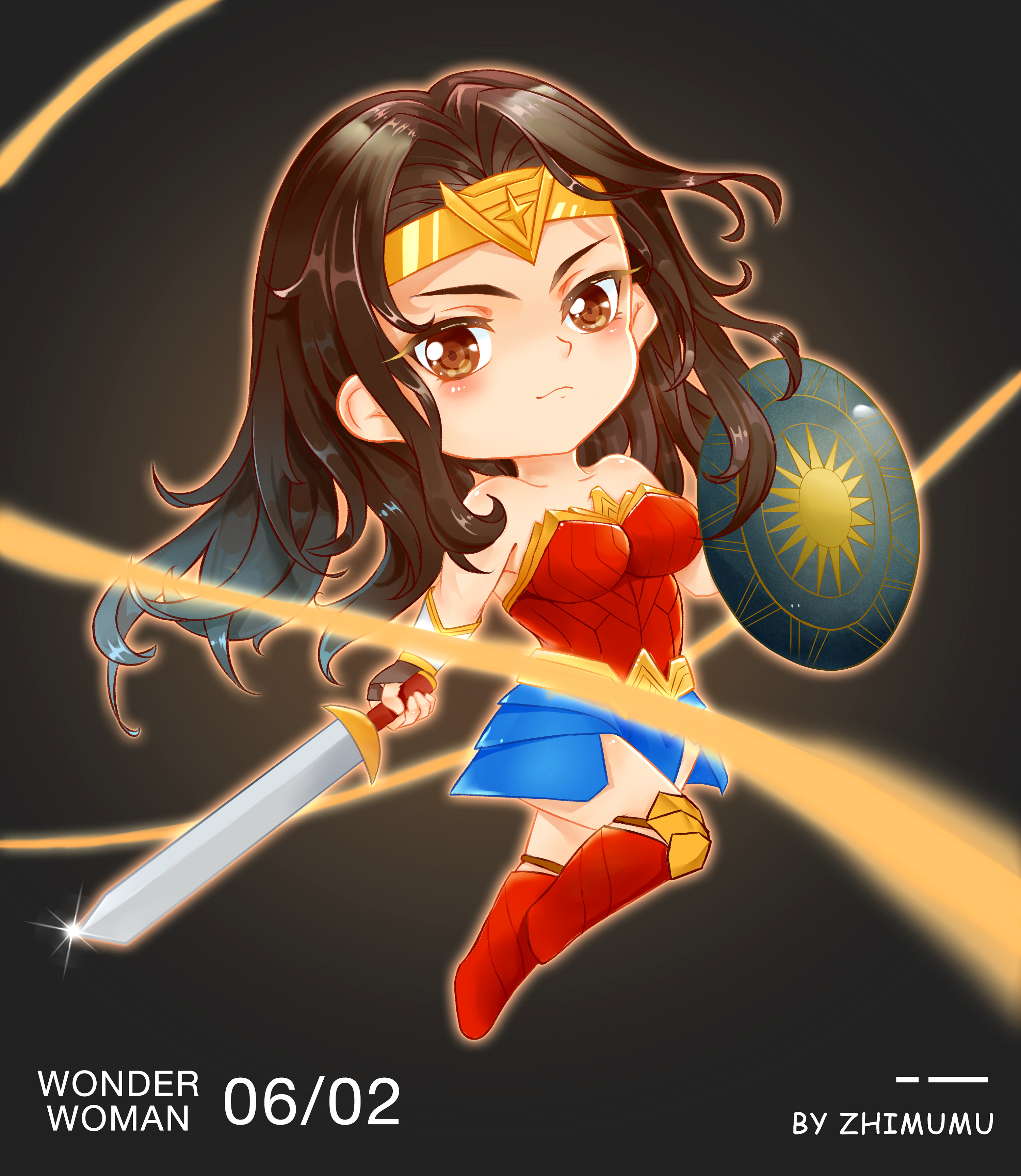 闪亮的神奇女侠