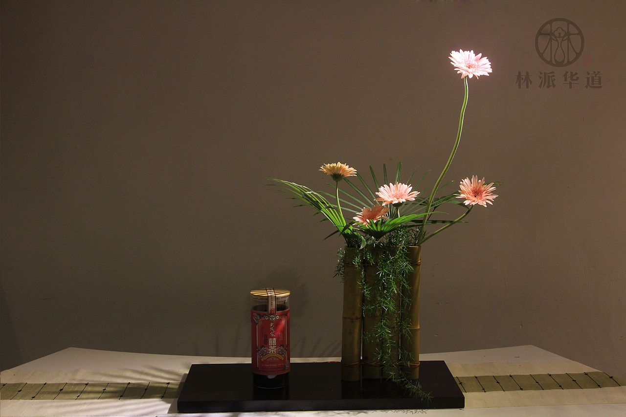 林派花道茶席花（第二波）作品欣赏~（图ZODM0OTI5NDA=） - 其他手工艺 - 站酷设计师中国林派花道原创素材 - 站酷ZCOOL