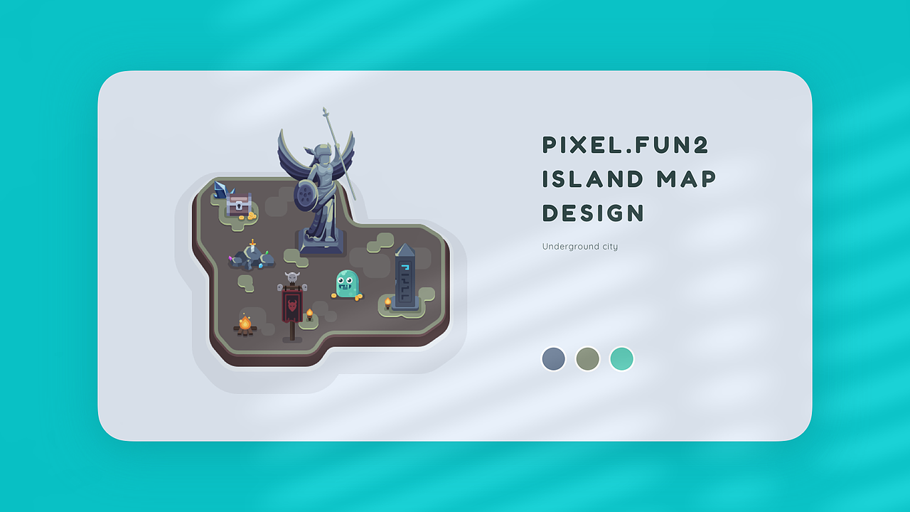 Pixel.Fun2 island map design（图ZMjU1MjA1NTY0） - 图标 - 站酷设计师AnswerLau原创素材 - 站酷ZCOOL