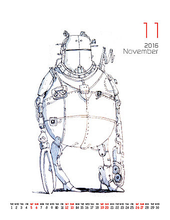 2016插图台历设计（图ZMzkzNTE5MDA=） - 商业插画 - 站酷设计师stanley2012原创素材 - 站酷ZCOOL