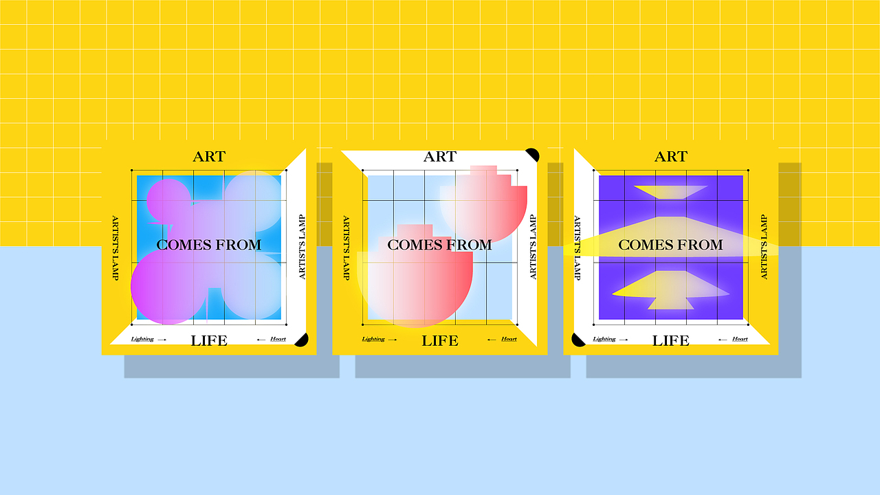 ARTDOR×画家的灯ARTIST'S LAMP|家居创意生活馆（图ZMjY2MTI4MjY4） - 品牌 - 站酷设计师桃子Artdor原创素材 - 站酷ZCOOL