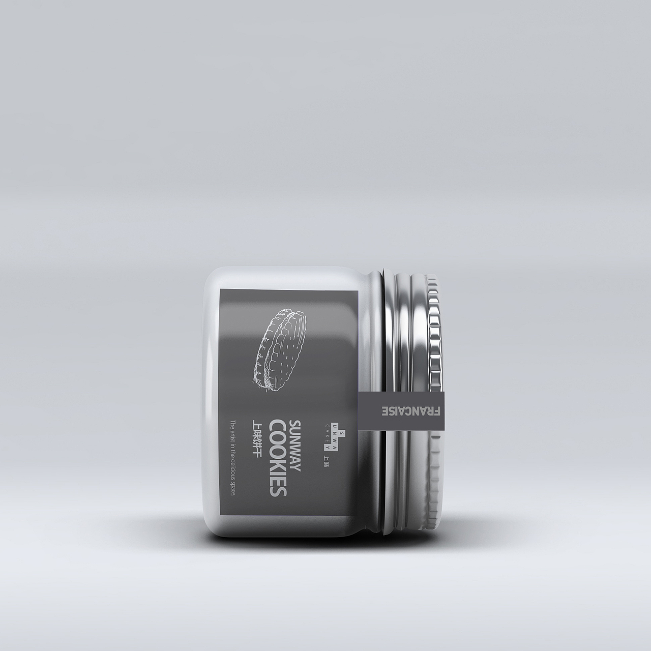 极美致简Sunway蛋糕品牌形象设计