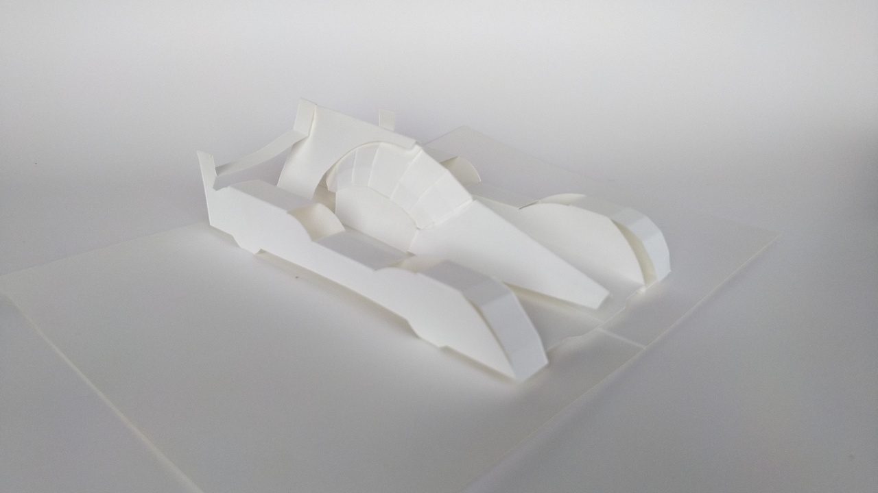 折叠汽车立体结构结构设计