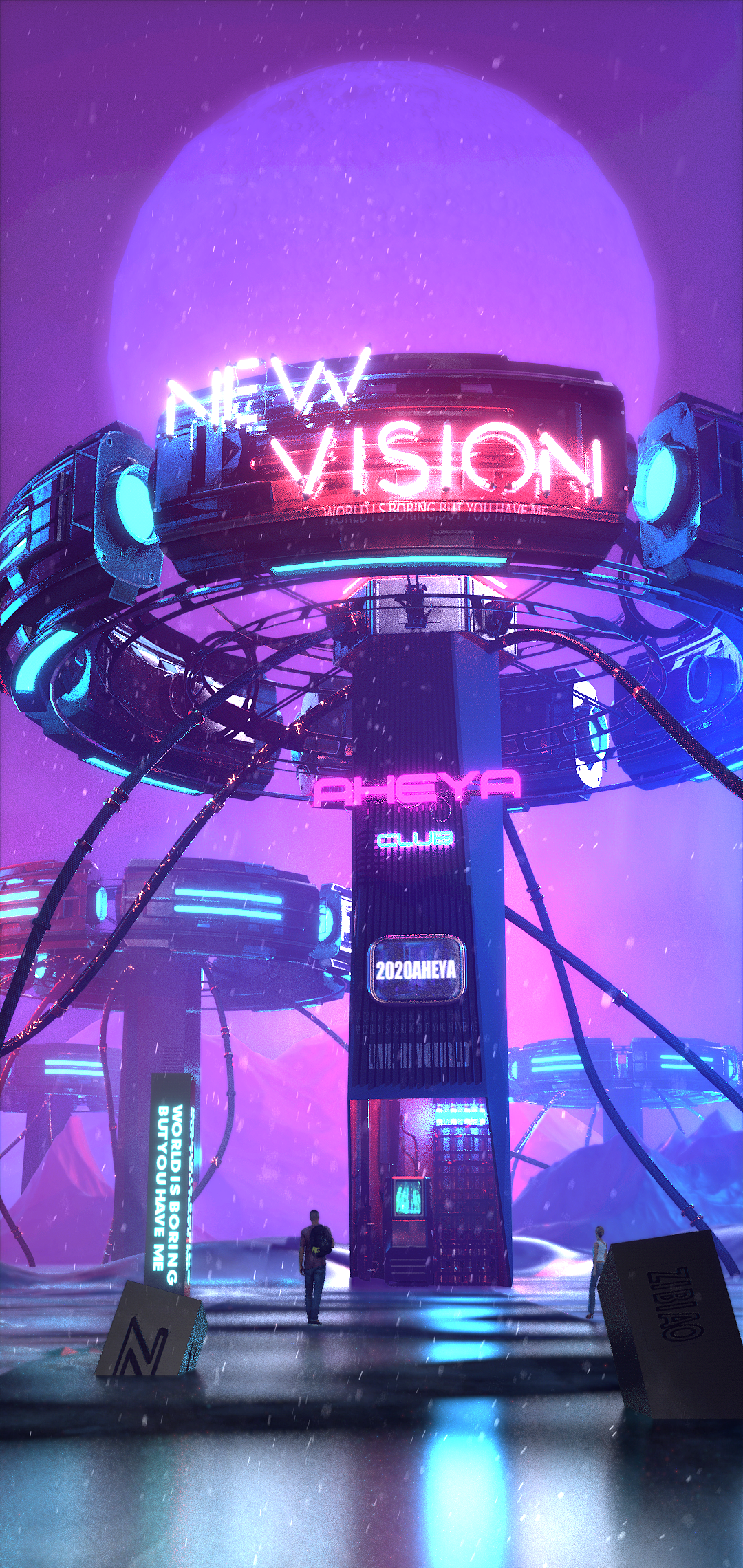 夜店座位图和海报