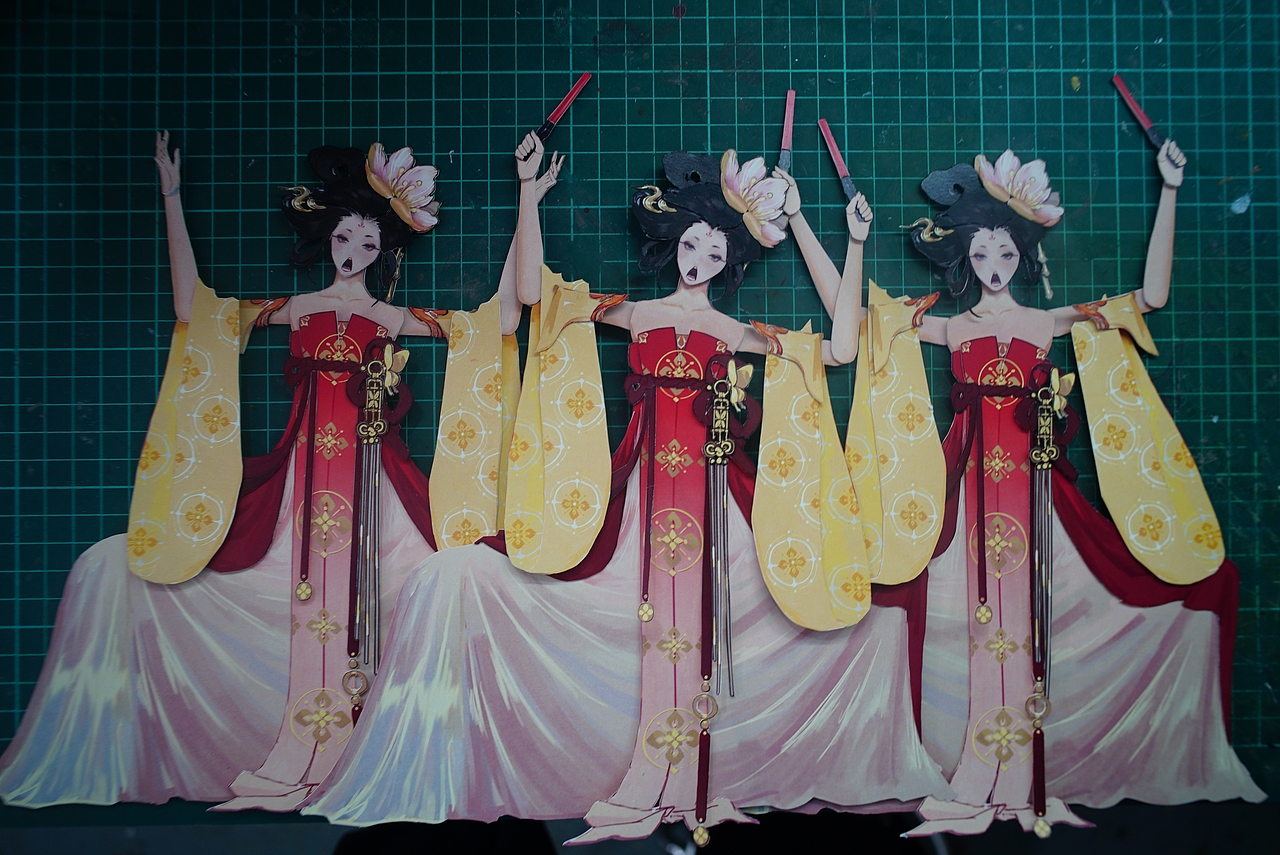 网易《忘川风华录》剪纸定格:国风×鬼畜×rap×靓仔颜艺