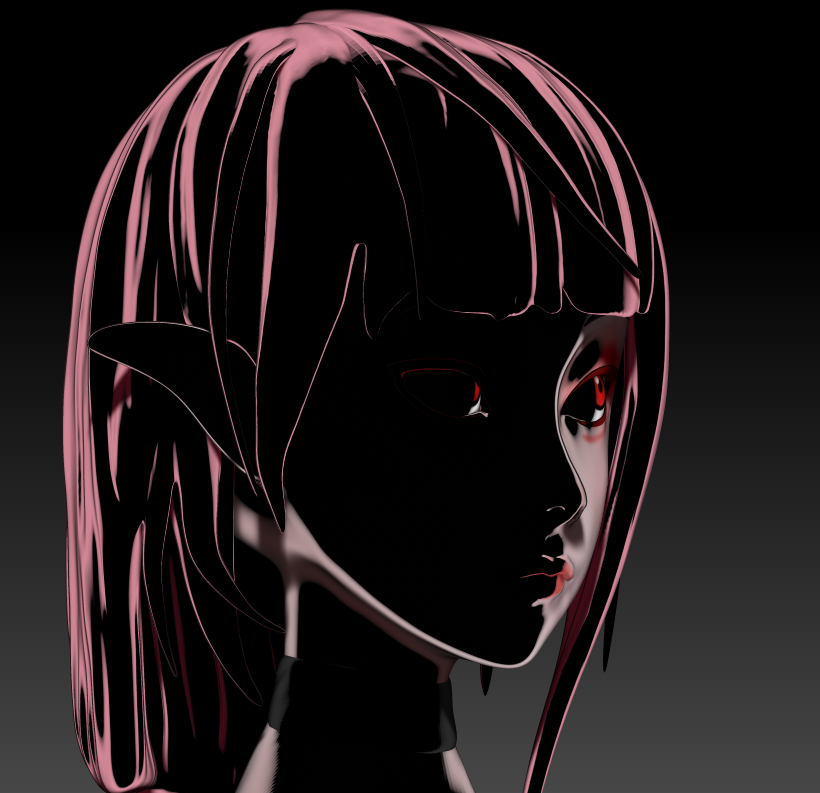 一个头像建模小练习