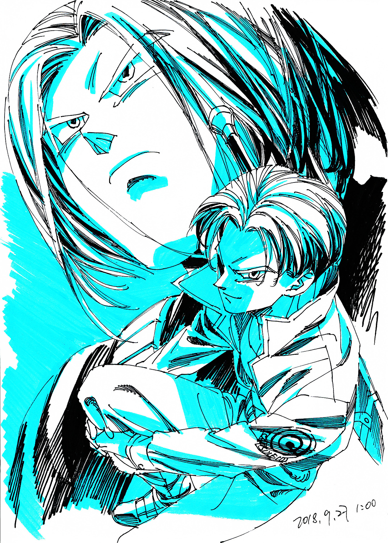 有纸单稿习作集（图ZMTY2OTc3OTA4） - 其他动漫 - 站酷设计师自然笔触原创素材 - 站酷ZCOOL