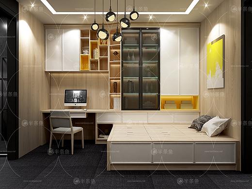 【展厅设计】案例分享（个人主页-ZNDM2MTYwMzI=） - 建筑/空间 - 站酷设计师半条鱼家居设计原创素材 - 站酷ZCOOL