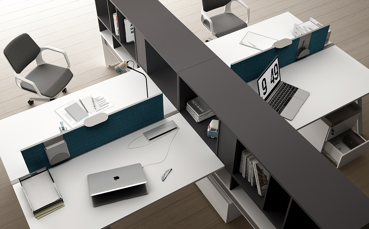 Plus_OneCG-办公家具渲染
