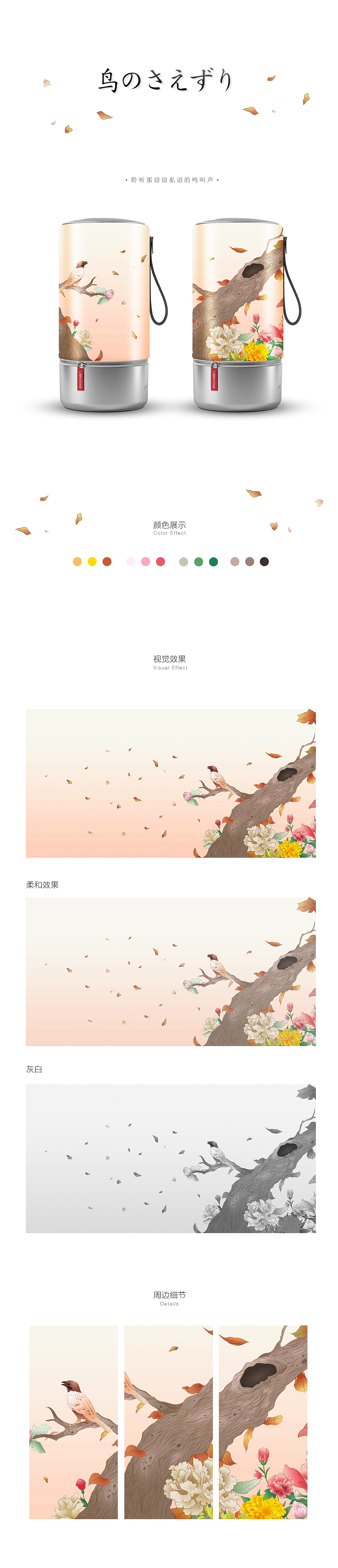 鸟语（图ZODI3Mzk2MjA=） - 图案 - 站酷设计师BirdyJJ原创素材 - 站酷ZCOOL
