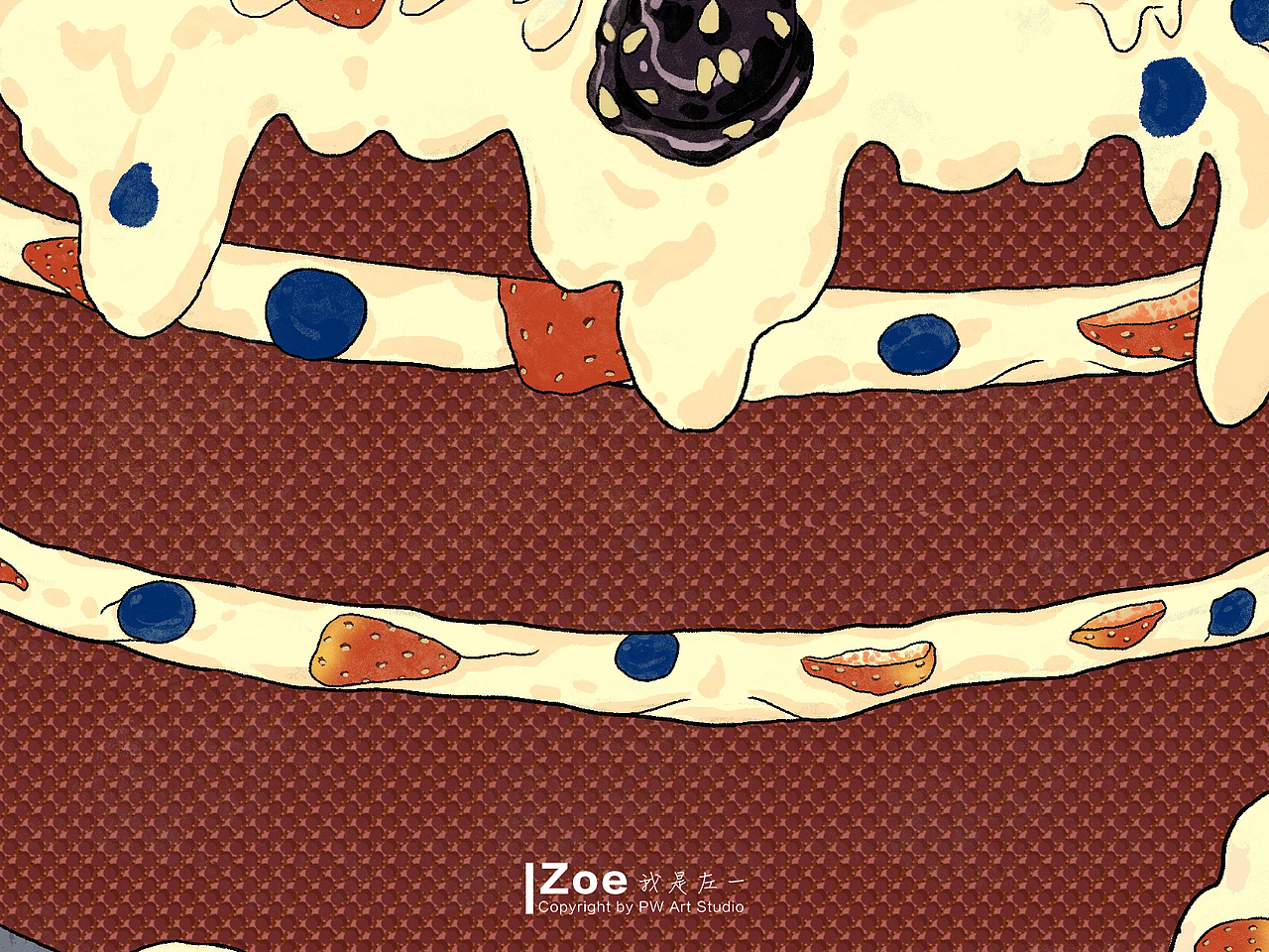 Zoe左一 | 生日怎么可以缺少蛋糕呢