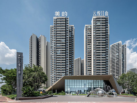 建筑摄影/建筑景观类/佛山美的人才小镇