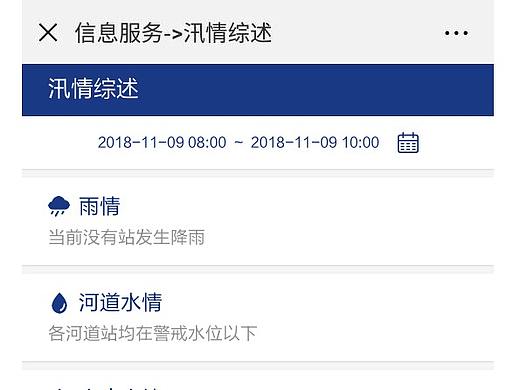 微信公众号界面设计_松桃微水务