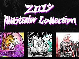 总结2019画集，迎接新的2020。