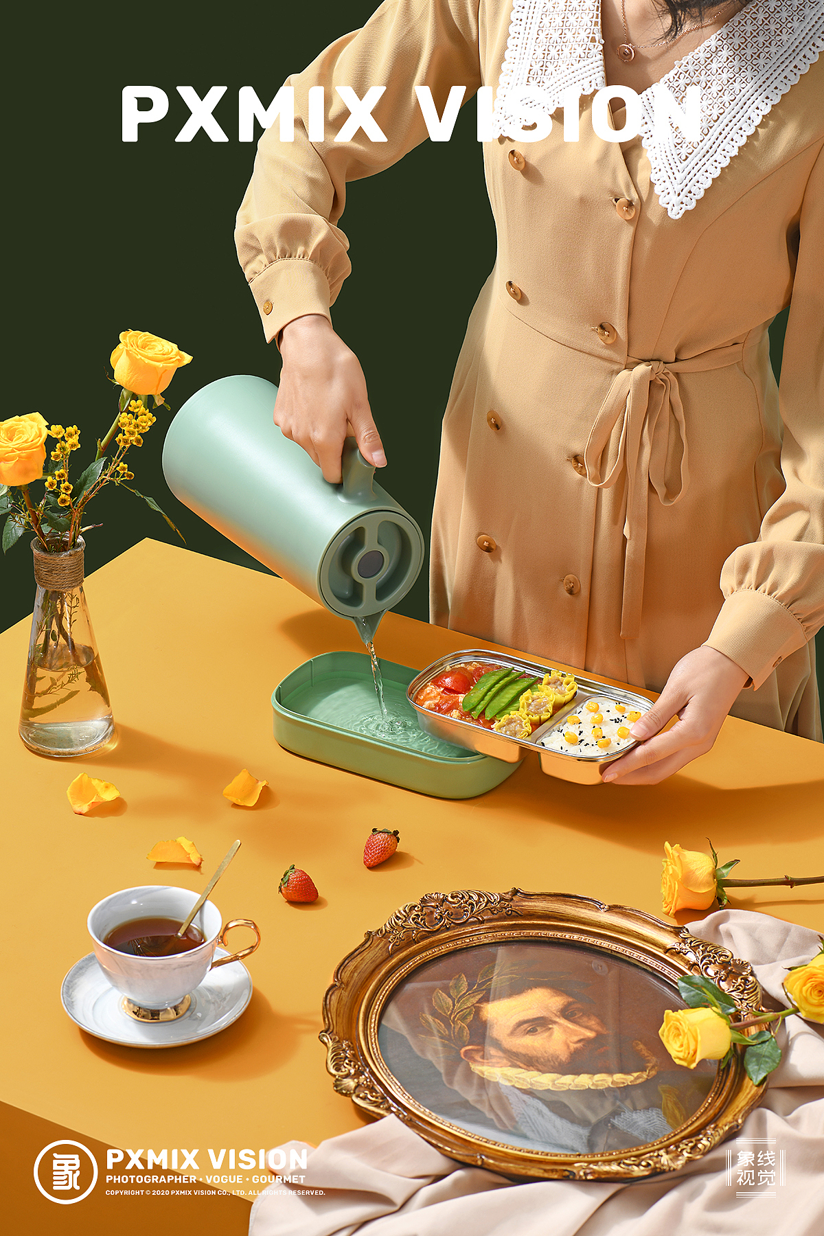 保温饭盒类目第一 博奥尼 × 光影集 PXMIX