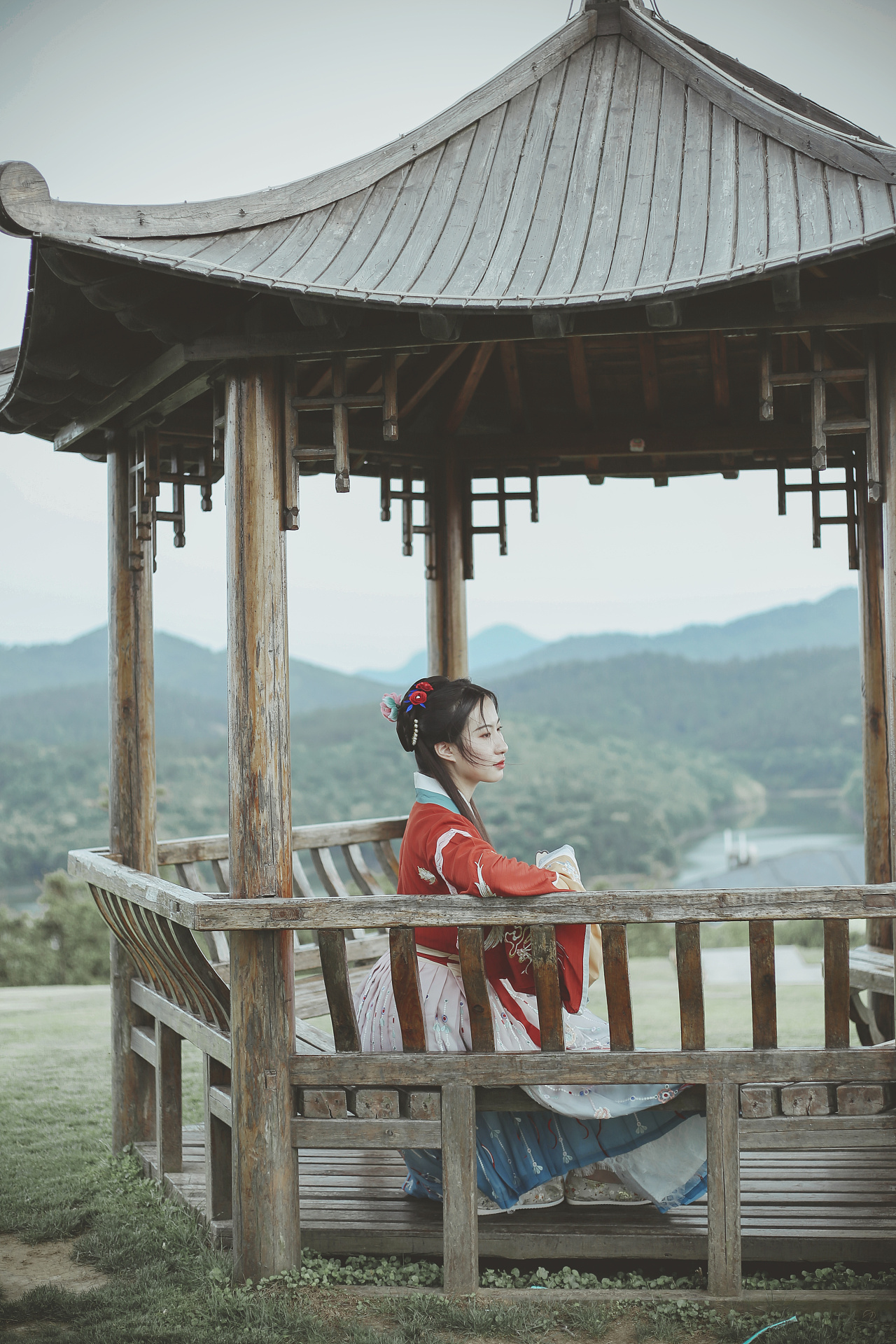 银杏湖古风人像