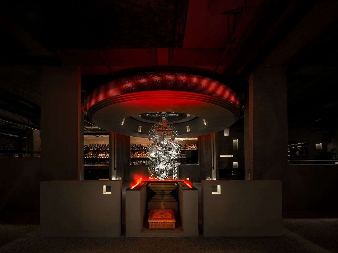空间摄影:STAND GROUND神殿明王Bar