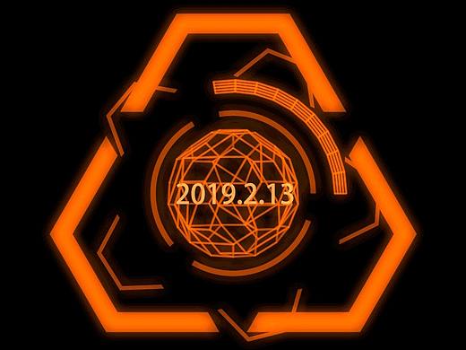 C4D - 科幻加载界面动效