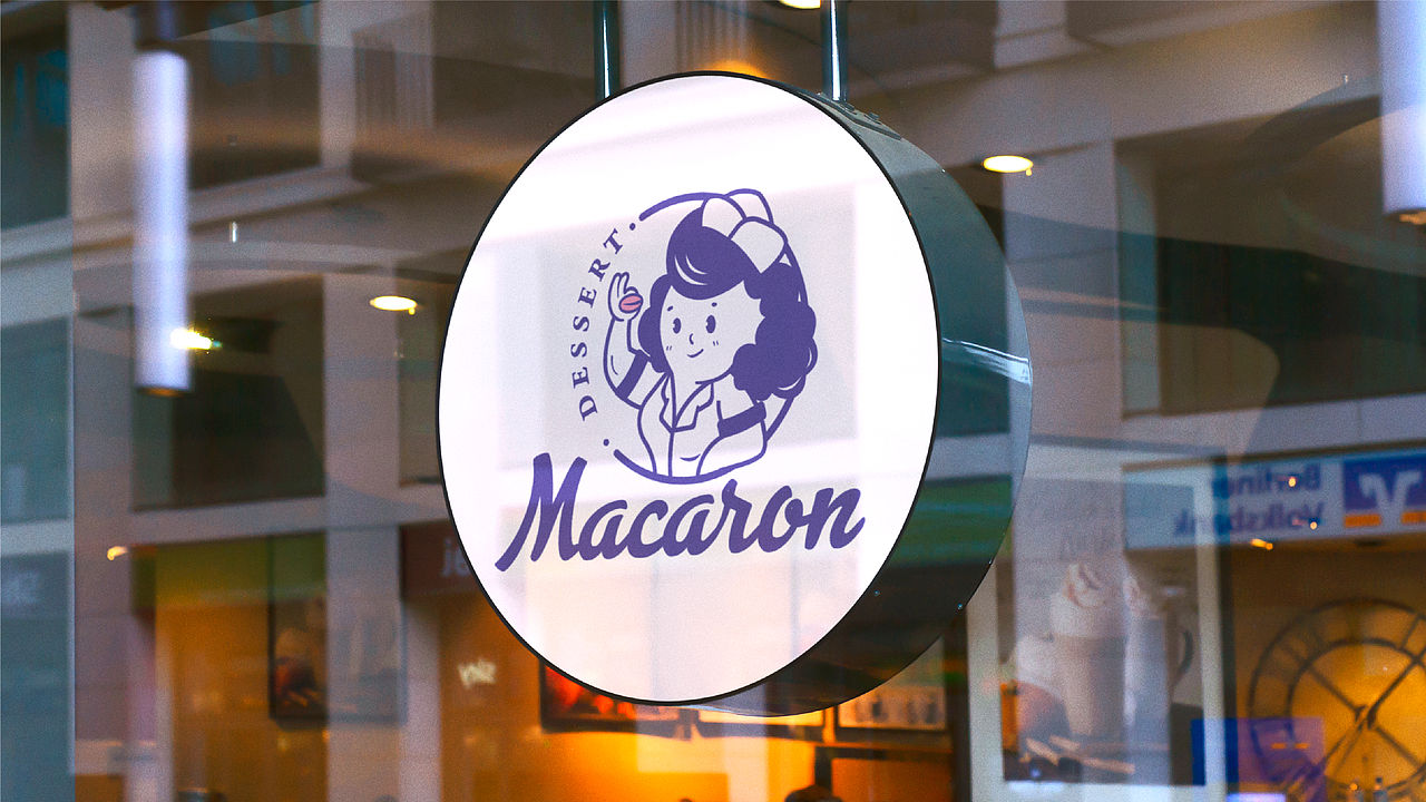 马卡龙甜品 | 品牌设计